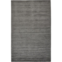 2 X 3 gray And Black Hand Woven Area Rug