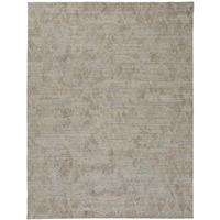 5 X 8 gray And Taupe Abstract Hand Woven Area Rug