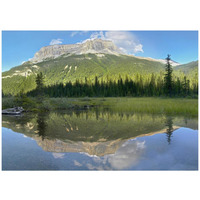 Mt Burgess reflected in Emerald Lake, Yoho National Park, British Columbia, Canada-Paper Art-42"x30.4"