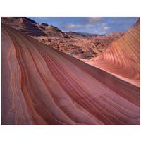 Detail of The Wave, a Navajo sandstone formation in Paria Canyon-Vermilion Cliffs Wilderness, Arizona-Paper Art-34"x26"