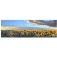 White River Overlook, Badlands National Park, South Dakota-Paper Art-74"x26"