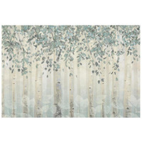 Dream Forest I Silver Leaves -Paper Art-26"x18"