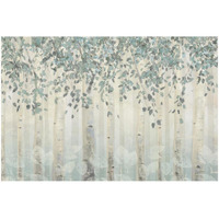 Dream Forest I Silver Leaves -Paper Art-32"x22"