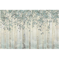 Dream Forest I Silver Leaves -Paper Art-62"x42"