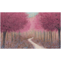 Forest Pathway Spring -Paper Art-32"x20"