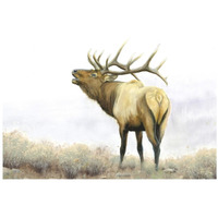 Majestic Elk -Paper Art-20"x14"