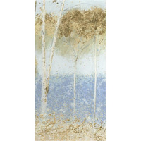 Summer Birches IV -Paper Art-38"x74"