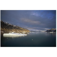 Evening light, Svalbard Archipelago, Norway-Paper Art-26"x18"