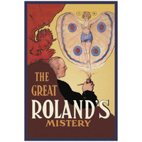 Magicians: Great Roland's Mystery-Paper Art-22"x32"