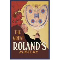 Magicians: Great Roland's Mystery-Paper Art-42"x62"