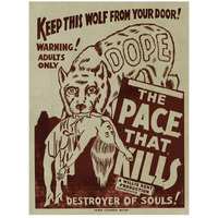 Vintage Vices: Dope: The Pace That Kills-Paper Art-20"x26"