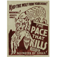Vintage Vices: Dope: The Pace That Kills-Paper Art-32"x42"