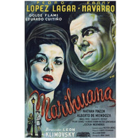 Vintage Vices: Marihuana-Paper Art-18"x26"