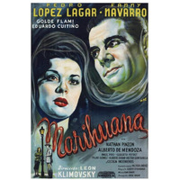 Vintage Vices: Marihuana-Paper Art-22"x32"