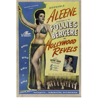Vintage Vices: Adorable Aleene Follies Bergere in Hollywood Revels-Paper Art-42"x62"