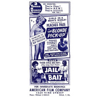 Vintage Vices: Blonde Pick-Up & Jail Bait-Paper Art-20"x38"