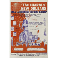 Vintage Vices: Charm of New Orleans-Paper Art-42"x62"