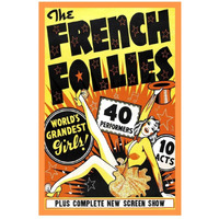 Vintage Vices: French Follies-Paper Art-18"x26"