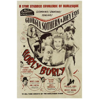 Vintage Vices: Hurly Burly-Paper Art-22"x32"