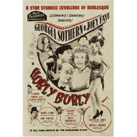 Vintage Vices: Hurly Burly-Paper Art-42"x62"