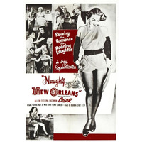 Vintage Vices: Naughty New Orleans-Paper Art-14"x20"