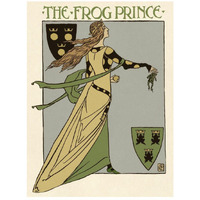 Frog Prince Title Page-Paper Art-20"x26"