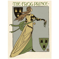 Frog Prince Title Page-Paper Art-26"x34"