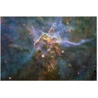 Mystic Mountain in the Carina Nebula-Paper Art-50"x34"