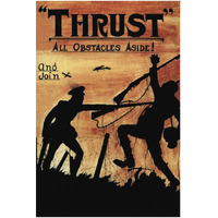 WWI: Thrust All Obstacles Aside!-Paper Art-34"x50"