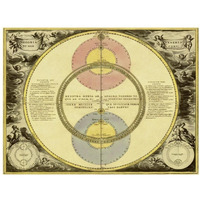 Maps of the Heavens: Theoria Veneris-Paper Art-18"x14"