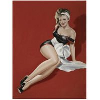 Mid-Century Pin-Ups - Magazine Cover - The Gift-Paper Art-32"x42"