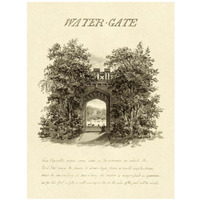 Water-Gate, 1813-Paper Art-26"x34"