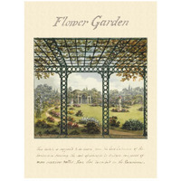 Flower Garden, 1813-Paper Art-20"x26"