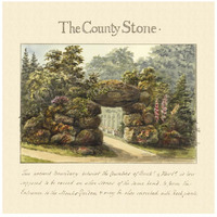 The Country Stone, 1813-Paper Art-26"x26"