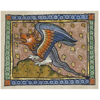 A Dragon (detail)-Paper Art-26"x22"