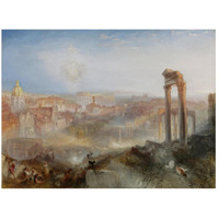 Modern Rome - Campo Vaccino-Paper Art-26"x20"