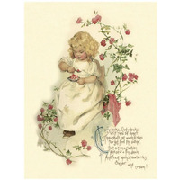 Nursery Rhymes: Curly-Locks, Curly-Locks-Paper Art-26"x34"
