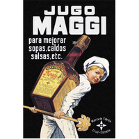 Cooks: Jugo Maggi-Paper Art-42"x62"