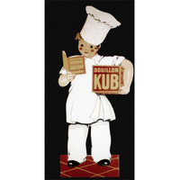 Cooks: Bouillon Kub-Paper Art-32"x62"