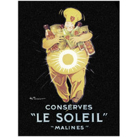 Cooks: Le Soleil-Paper Art-26"x34"