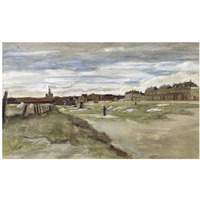 Bleachery at Scheveningen-Paper Art-38"x23"