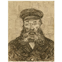 Portrait of Joseph-tienne Roulin-Paper Art-14"x18"