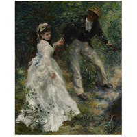 La Promenade-Paper Art-22"x26"