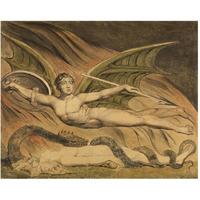 Satan Exulting over Eve-Paper Art-30"x24"