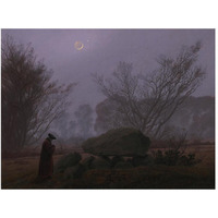 A Walk at Dusk-Paper Art-50"x38"