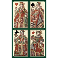 Queens (Bauern Hochzeit Deck)-Paper Art-15"x24"