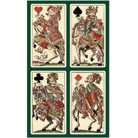 Knights (Bauern Hochzeit Deck)-Paper Art-24"x38"