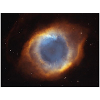 Helix Nebula -  a Gaseous Envelope Expelled By a Dying Star-Paper Art-26"x20"