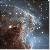 Infrared View of NGC 2174-Paper Art-20"x20"