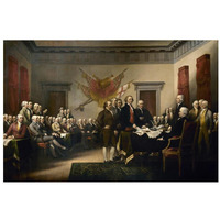 Declaration of Independence-Paper Art-32"x22"